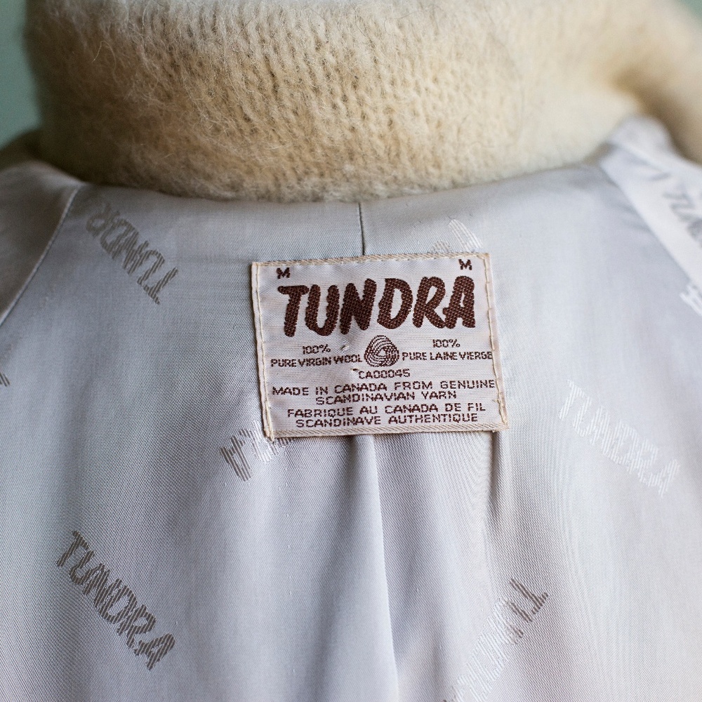 Rare 70s Vintage Tundra Cape - 100% Virgin Wool - Picture 8 of 8